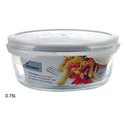 Lunch box Crystal (17,5 x 7,5 x 17,5 cm) Vivalto