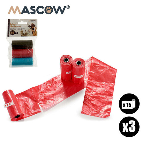 Bags Plastic Pet (3 pcs) Mascow