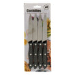 Knife Set Black (1,3 x 28 x 11 cm) (4 pcs) BigBuy Home