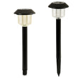 Solar Lamp Black Polypropylene (PP) Ibergarden