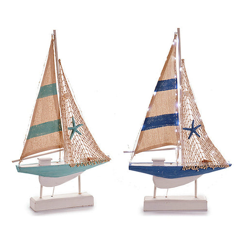 Barco Wood (6 x 56,5 x 35,5 cm) LED Lights Gift Decor