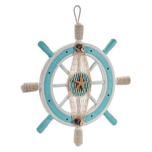 Decorative Figure Wood Rope (3 x 40,5 x 40,5 cm) LED Lights Gift Decor