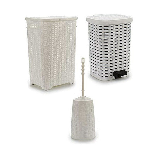 Bath Set (3 pcs) BigBuy Home