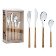 Pieces of Cutlery Wood (7 x 26,5 x 16,5 cm) (16 pcs) BigBuy Home