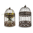 Cage Metal Ironwork (19 x 30 x 19 cm) Gift Decor