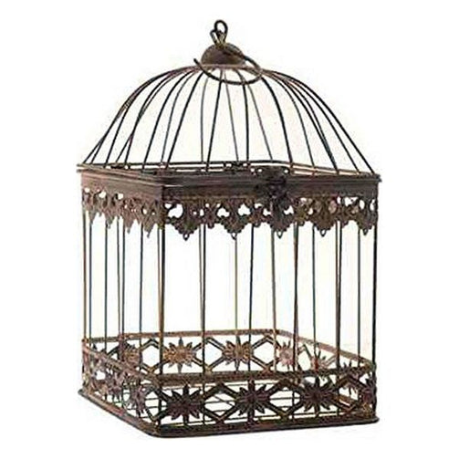 Cage Metal Ironwork (18 x 29,5 x 18 cm) Gift Decor