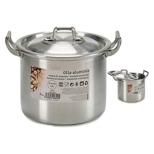 Slow Cooker Aluminium (16 x 14 x 18,5 cm) BigBuy Home