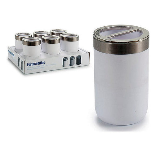 Toothbrush Holder Stainless steel BigBuy Home