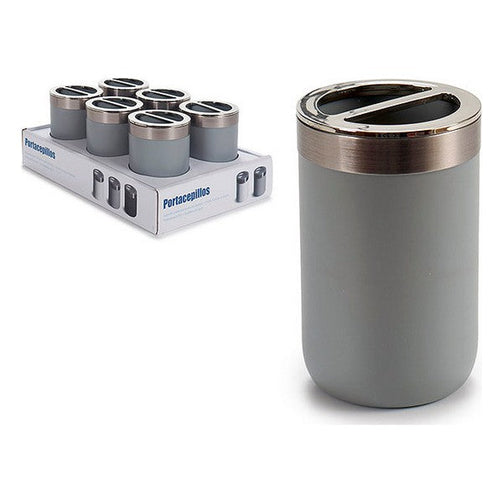 Toothbrush Holder Stainless steel BigBuy Home