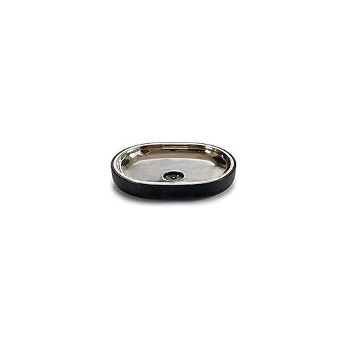 soap dish Steel (9,5 x 2,5 x 13 cm) BigBuy Home