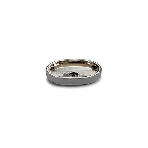 soap dish Steel (9,5 x 2,5 x 13 cm) BigBuy Home