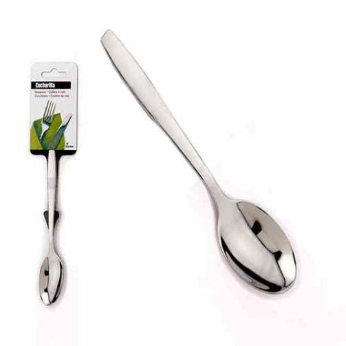 coffee spoons Stainless steel (3 x 1,5 x 13 cm) BigBuy Home