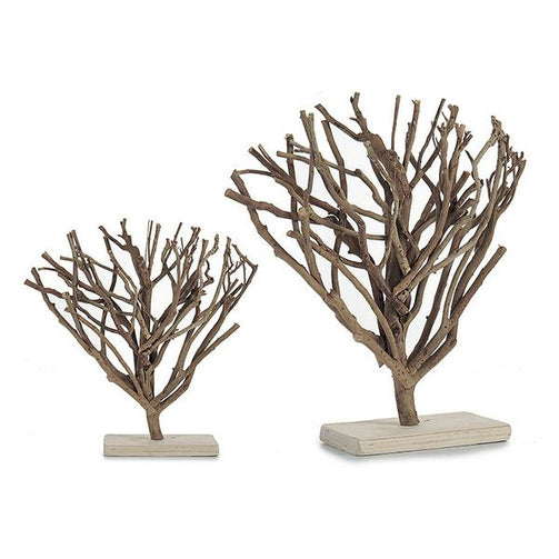 Tree Natural Wood (12 x 43 x 40	 cm) Gift Decor