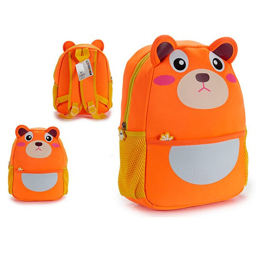 School Bag (10 x 32 x 24,5 cm) Orange Pincello