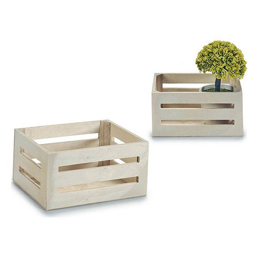 Storage Box Natural (10,5 x 8,5 x 16 cm) Gift Decor