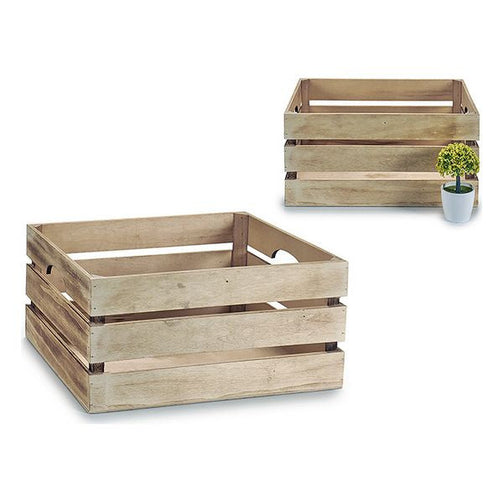 Storage Box Natural (31 x 20 x 41 cm) Gift Decor