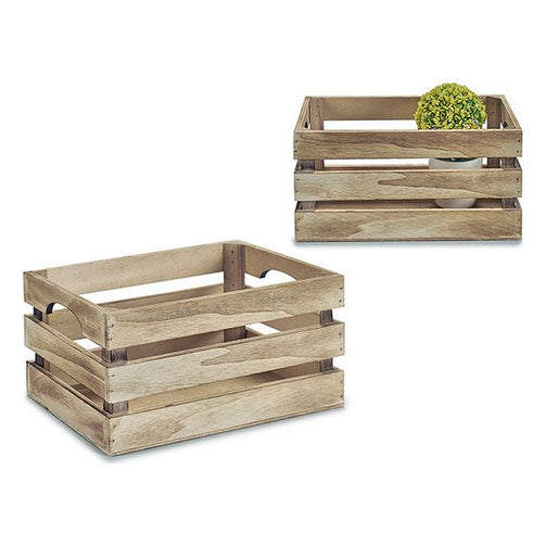 Storage Box Natural (26 x 13 x 16 cm) Gift Decor