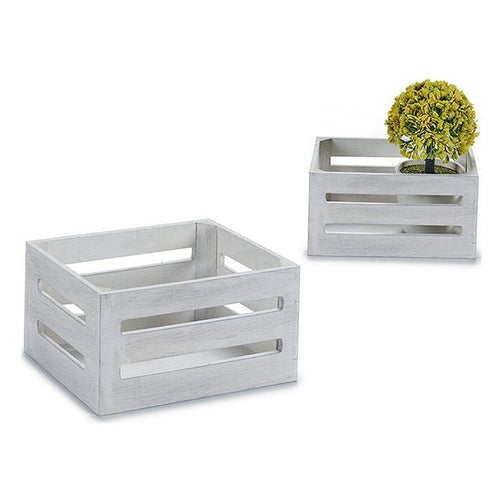 Storage Box White (16 x 8,5 x 10,5 cm) Gift Decor