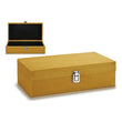 Storage Box Velvet Ocre (15 x 8,5 x 29 cm) Gift Decor