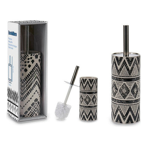 Toilet Brush (10 x 32 x 10 cm) Ceramic BigBuy Home