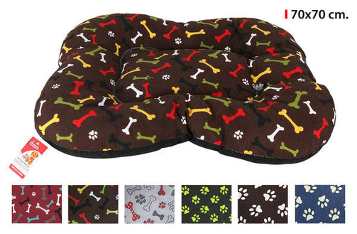 Dog Bed Semihueso (70 x 70 cm) BigBuy Home
