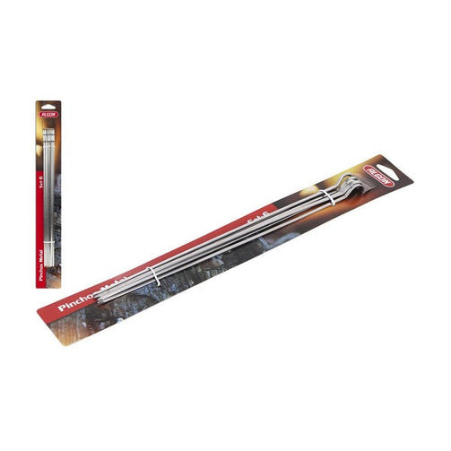 Barbecue Skewer Set Algon Metal (6 Uds) Algon