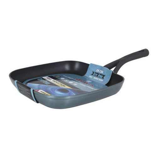 Non-stick frying pan Venus Quttin Soft Touch Toughened aluminium Metallic (29 X 49,5 cm) Quttin