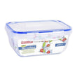 Hermetic Lunch Box Privilege Rectangular Transparent Privilege