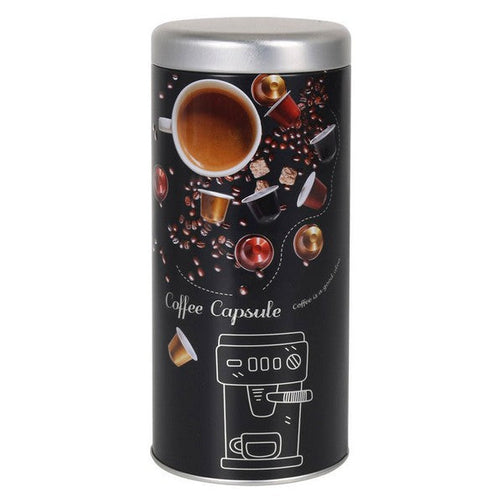 Tin Metal Coffee (9 x 9 x 20 cm) BigBuy Home