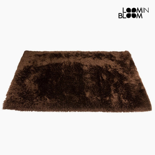 Carpet (170 x 240 x 8 cm) Polyester Silk Brown BigBuy Home