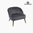 Armchair Grey (78 x 72 x 71 cm) by Craftenwood BigBuy Home