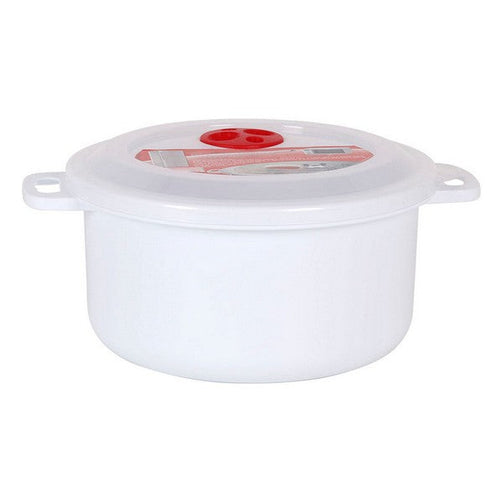 Lunch Box with Lid for Microwaves BigBuy Cooking