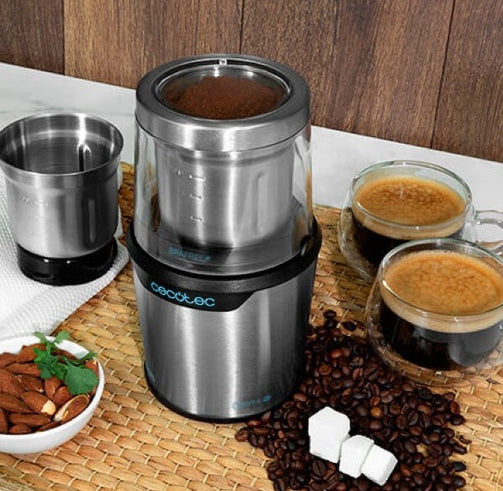Grinder Cecotec TitanMill 300 DuoClean Stainless steel Cecotec