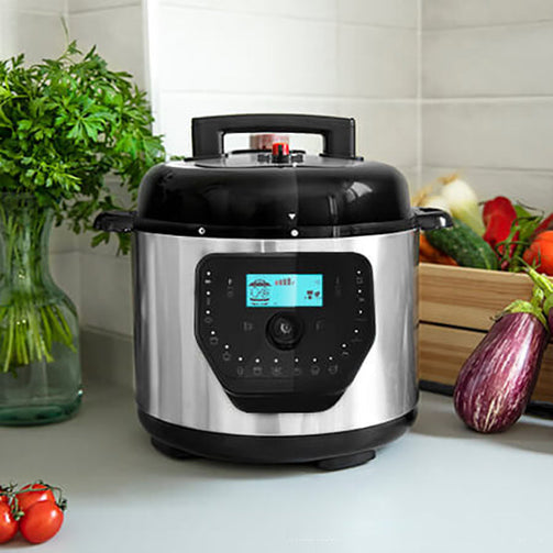 Food Processor Cecotec H Deluxe 6 L LCD Stainless steel Cecotec
