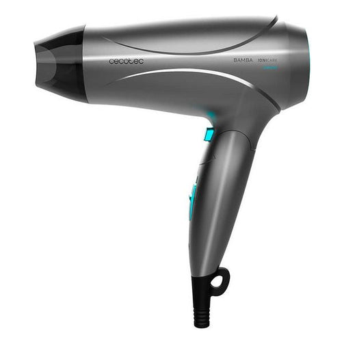 Hairdryer Cecotec Bamba IoniCare 5400 Power&Go Black 2400W Grey Cecotec