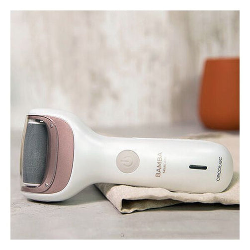 Electric Pedicure Hard Skin Remover Cecotec Bamba SkinCare Silky 800 mAh White Cecotec