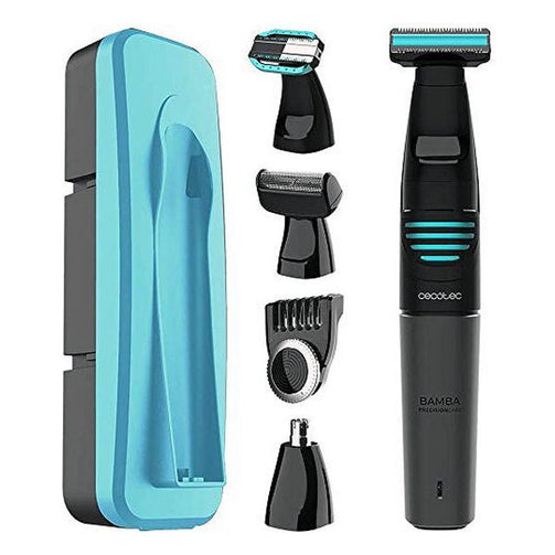 Cordless Hair Clippers Cecotec Bamba PrecisionCare Extreme 5in1 500 mAh Black Cecotec