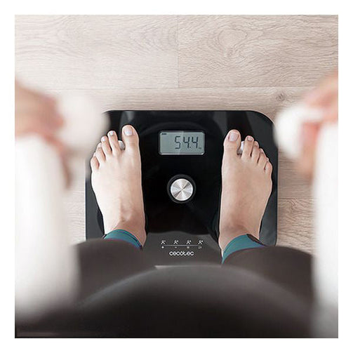 Digital Bathroom Scales Cecotec EcoPower 10100 Full Healthy LCD 180 kg Black Cecotec