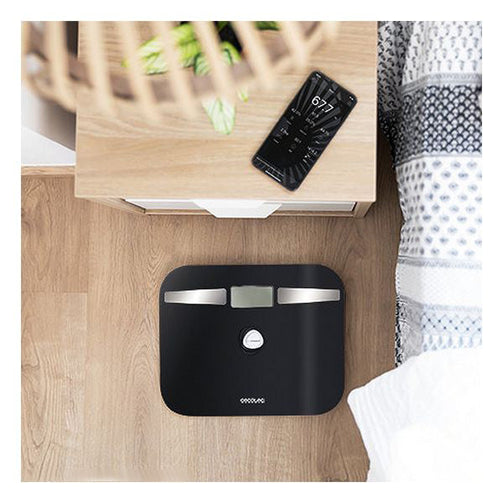 Digital Bathroom Scales Cecotec EcoPower 10200 Smart Healthy LCD Bluetooth 180 kg Black Cecotec
