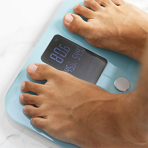 Digital Bathroom Scales Cecotec Surface Precision 10400 Smart Healthy Vision Blue Cecotec