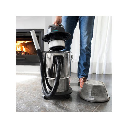Ash Vacuum Cleaner Cecotec Conga PopStar 12200 Ash Steel 1200 W 20 L Cecotec