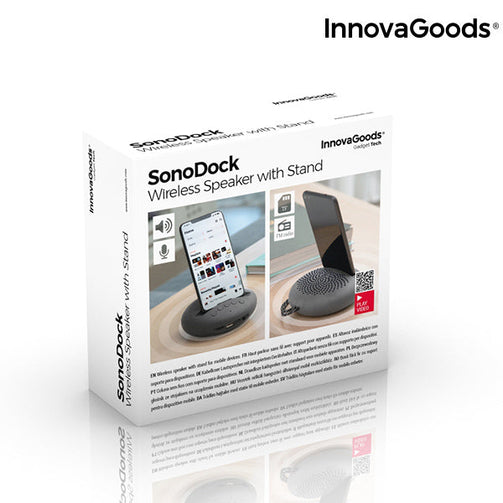 Wireless Speaker with Holder for Devices Sonodock InnovaGoods InnovaGoods