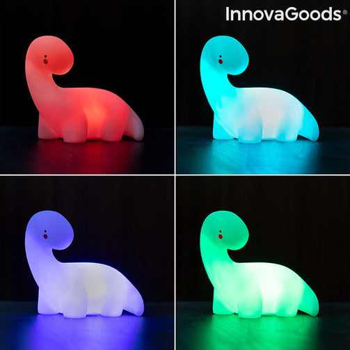 Dinosaur Multicolour LED Lamp Lightosaurus InnovaGoods InnovaGoods