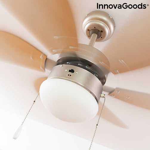 Ceiling Fan with Light InnovaGoods Ø 75 cm 55W InnovaGoods