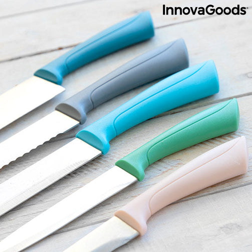 Knife Set Knices InnovaGoods 5 Pieces InnovaGoods