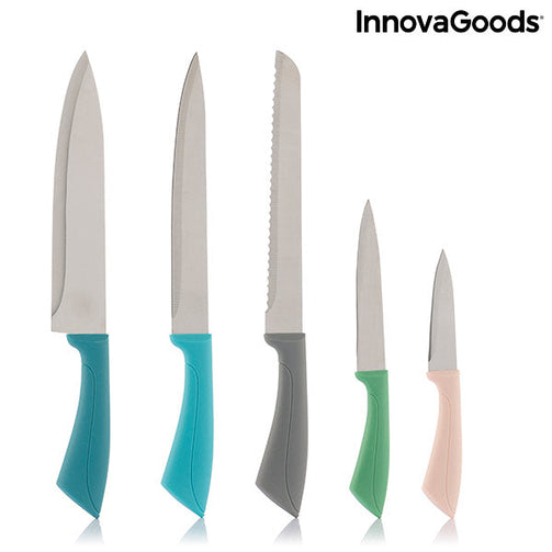 Knife Set Knices InnovaGoods 5 Pieces InnovaGoods