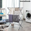 Folding and Extendable Metal Clothes Dryer with 3 Levels Cloxy InnovaGoods (11 Bars) InnovaGoods