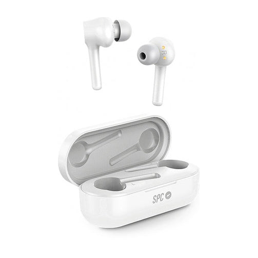 Wireless Headphones with Microphone SPC ZION PRO TRUE 4613B White SPC