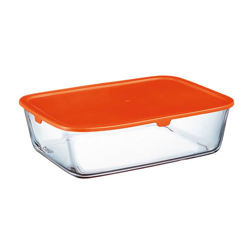 Lunch box Arcopal Basics Plastic Crystal Rectangular Arcopal