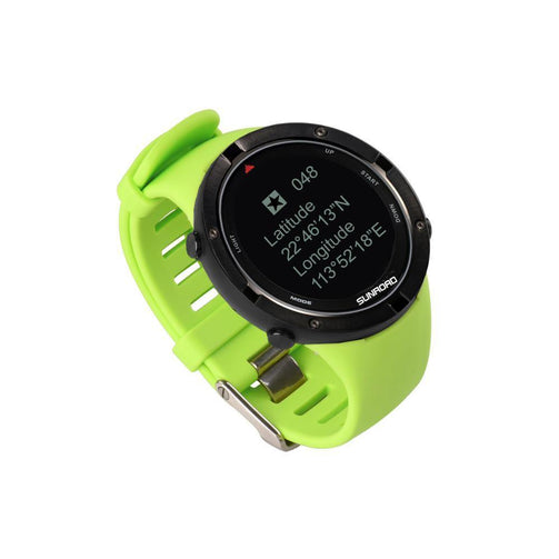 SUNROAD smart GPS heart rate altimeter outdoor sports digital watch for men running marathon triathlon compass swimming watch Seewest